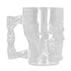 Boccale da Birra 500ml Vetro Borosilicato Alto Tazza da Birra Teschio KTV Bar Tazza da Whisky per Feste Domestiche