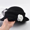 Women French Style 's Elegant Pillbox Fedora Hat Winter Party Church Hats