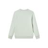 Fila Solid Color Crew Neck Casual Pullover Sweatshirt Men Sweatshirt Willow-Green F11M317204F-TQ