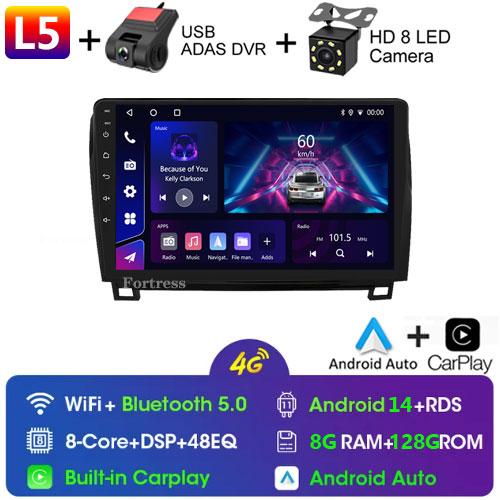 2Din Android Autoradio GPS for Toyota Tundra XK50 2007-2013 Sequoia XK60 2008-2017 Car Radio Multimedia Video Player Navi Stereo