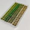 Grass Tufts 120PCS Multicolor 8mm Self Adhesive Miniature Model Sand Table Wargame Landscape DIY Scene Making Model Accessories