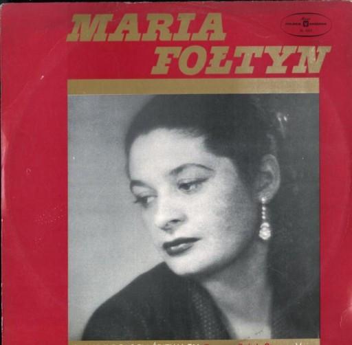 

LP Record MARIA FOTYN Sawni Polscy piewacy Famous Pol XL1017 Polskie Nagrani Poland Classical Used