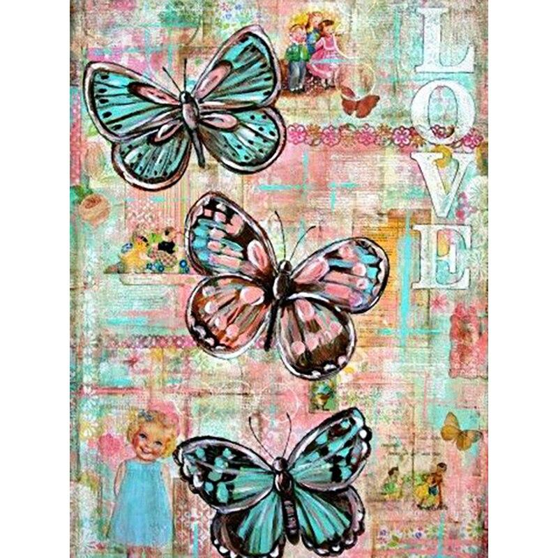 Pictură cu diamant complet 5D Poză ciudată Broderie cu diamante DIY Mozaic cu diamante Seturi cu punct de cruce Cadou pentru decorarea casei