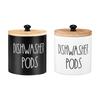 Laundry Pods Container Storage Container Portable Kitchen Decor Dustproof Sturdy Accessories Holder for Countertop Household