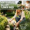 Tuinbalkon Bloemenrek, Beugel Hangende Bloempot Rond Rek