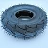350-4 Universal Wheel: 6-Layer Rubber Caster Tire with Snake Skin Pattern, Inflatable Outer Tire.