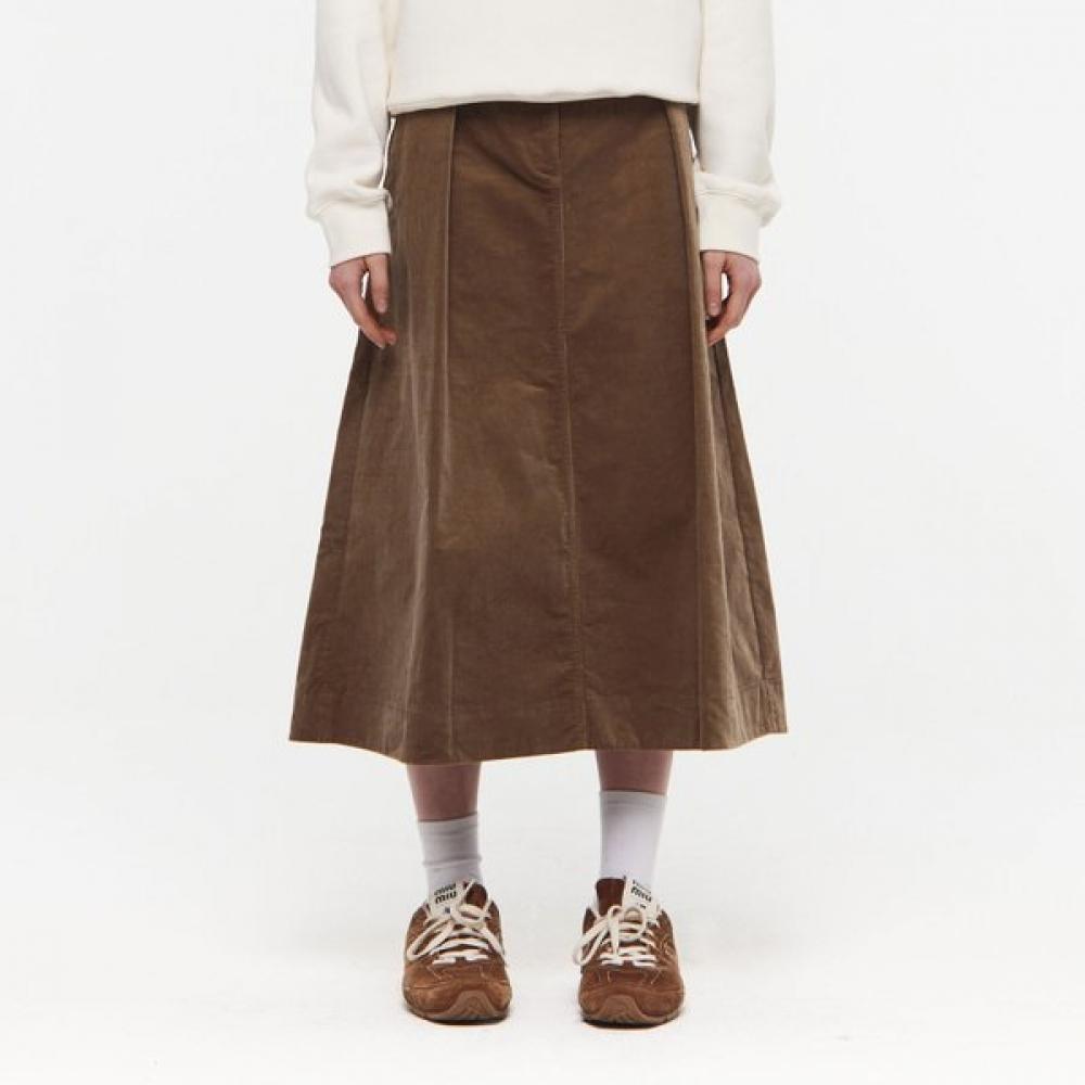 Kangol Women S Cargo Skirt Corduroy 8121 Beige SS