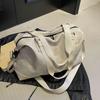 Geantă Duffel de Călătorie Mare, Tip Tote de Mână, cu Curea de Umăr Ajustabilă, Geantă de Weekender, Geantă de Sală cu Buzunar Umed pentru Călătorie, Sport, Dans, Yoga