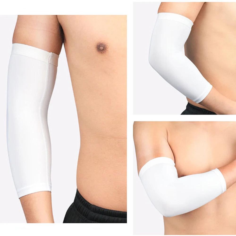 

1 шт. компрессионный локтевой рукав поддержка руки для взрослых спорт локтевой бандаж тяжелая атлетика облегчение боли тренировка рука локоть рукав тендинит L