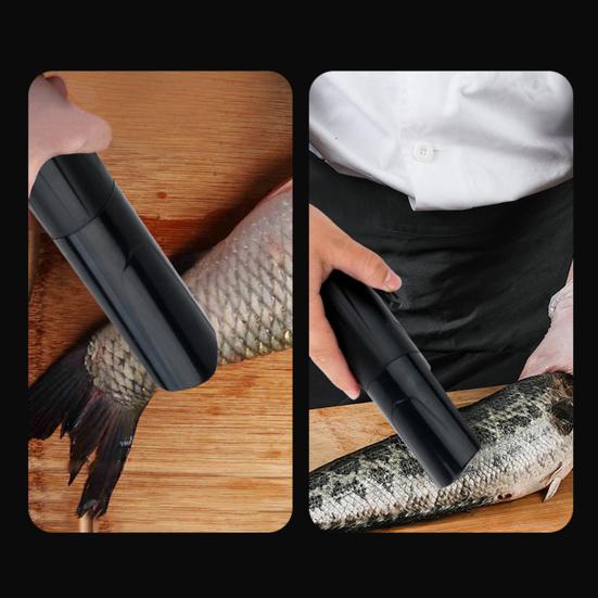 Elektrikli Balık Pullama Makinesi Ayarlanabilir Hız Elektrikli Balık Pul Çıkarıcı Mutfak Dış Mekan Kullanımı İçin Güvenli Balık Pullama Aleti