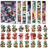 Christmas Countdown Calendar With Dragon Baby Flat Ornaments For Holiday Decor