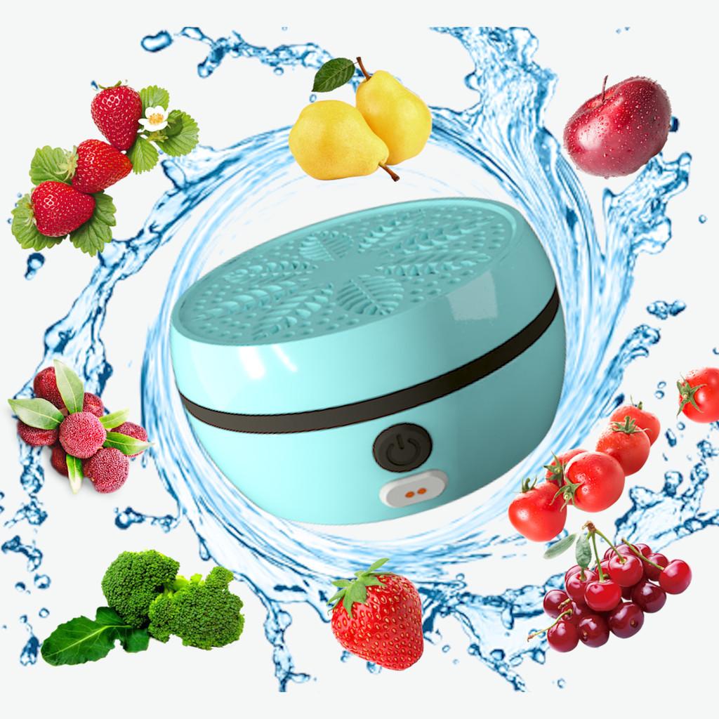 Small Household Sterilizer Food Cleaner Automatic Fruit Vegetable Washing Machine Portable Wireless Kitchen Fruit Washer