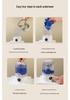Compact Wireless Portable Sock Washing Machine: Mini Underwear Washer, No Installation Needed