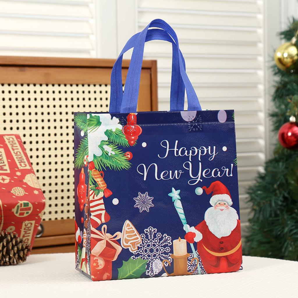 Christmas Gift Bags Party Non-woven Bags Festive Event Bags Holiday Gift Packaging Bags