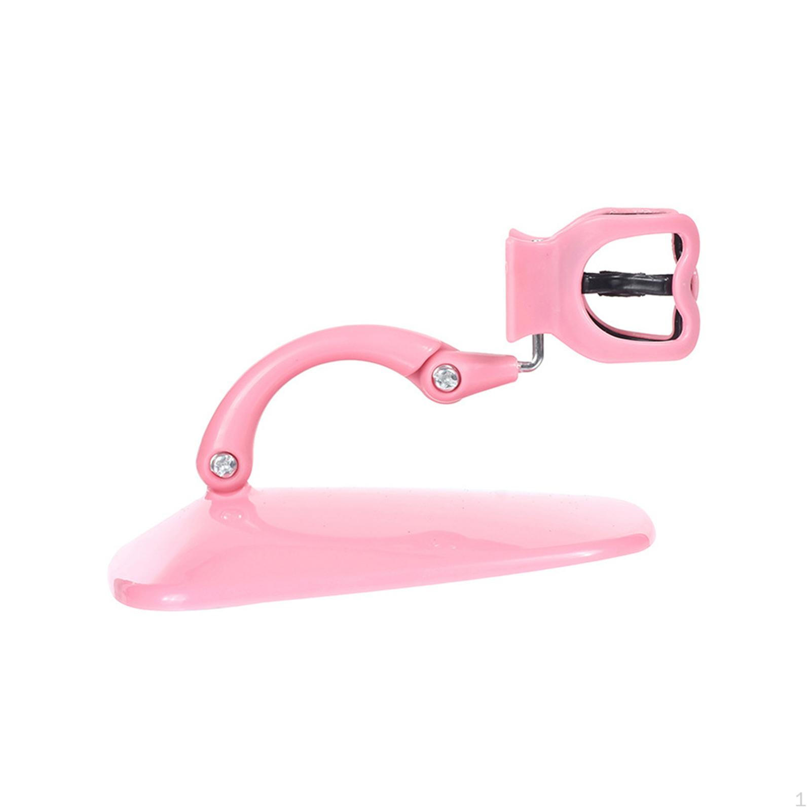 

Регулируемый держатель лака для ногтей для маникюра розовый