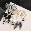 Nail Art Decoration Craft 3D Stereo Self-adhesive Long Lasting Bowknot Nail Art Decoration for Women Daily Life