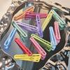 10Pcs Colorful Nonslip Hair Clips Matte Wavy Design Hairclip Styling Accessories Cute Barrettes Headwearfor Daily Makeup Travel