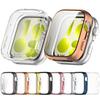 Case for Watch Fit 5 Smartwatch TPU Case Shockproof Cover All-Around Protective Bumper Covers