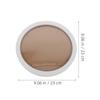 Sturdy Round Wood Picture Frame Wall Hanging Decorative Photo Frame for Living Room Wall Mounted Decor Photo Frames