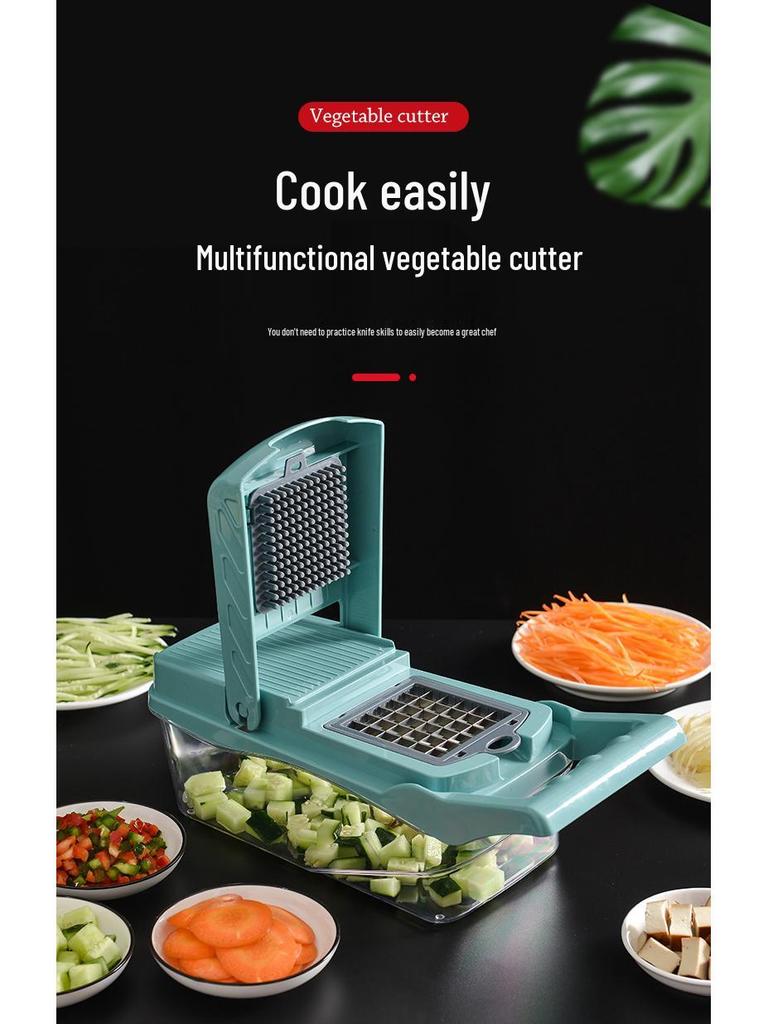 Multifunctional Kitchen Tool Set: Grater, Egg Separator, Vegetable Dicer & Slicer