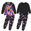 Autumn Round Neck KPop Demon Hunter Printed Sets Fashionable and Casual Long Sleeved Pants Children's Boy and Girl Kids Unisex Clothing Sets