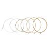 Acoustic Guitar String Stainless Easy To Stringed Instrument Accessories 6-String Set, Steel, Anti-Oxidation & Rust-Resistant, Use,