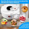 USB Electric Fly Trap Fly Catcher Pest Device Gnat Flying Insect Trap Automatic Indoor Pest Traps