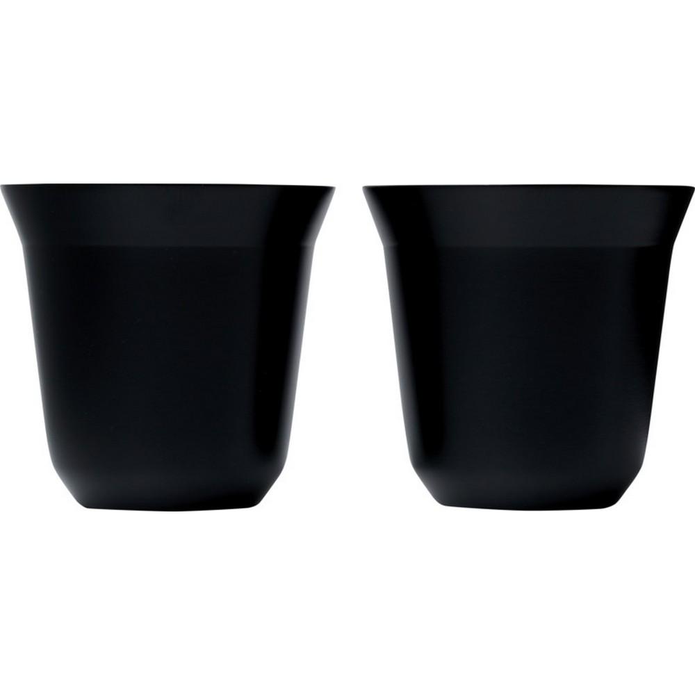 Duo Stainless Steel 80ml Espresso Cup (Pack of 2)