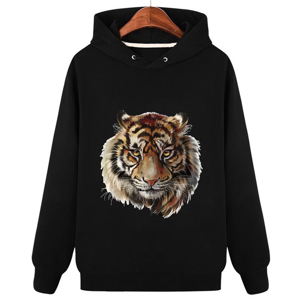 T-shirt con Toppe Tigre Pressa Adesivo a Trasferimento Termico Lavabile di Livello A Applicazioni da Stirare per Decorazione T-shirt Vestiti Stampa DIY