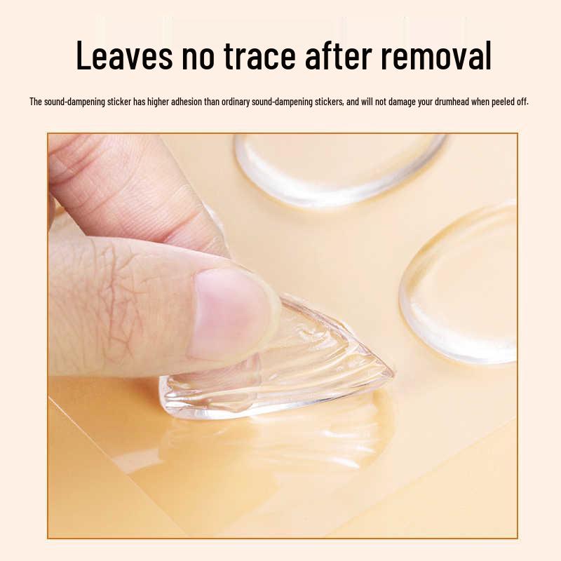 Silicone Vibration Damping Anti-Slip Bass Drum Mute Pad