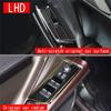 Car Window Glass Lift Button Switch Cover Trim Stainless Steel Door Armrest Panel For Mazda CX9 CX-9 + LHD Parts