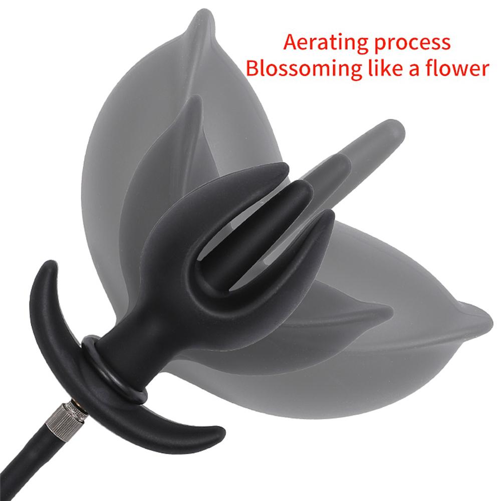 New Inflatable Anal Plug Separate Dildo Pump Go Out Wear Expandable Big Butt Plug Bdsm Massage Ass Dilator Sex Toys For