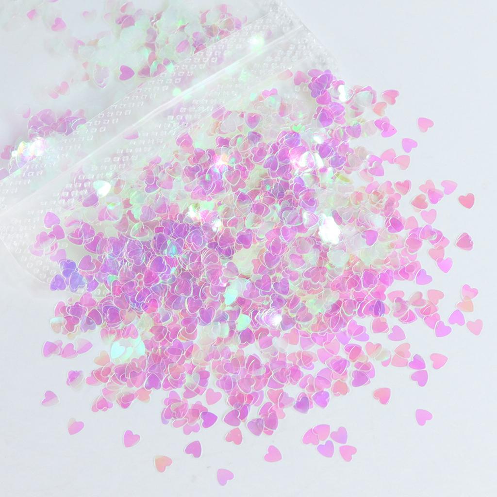 Sac en forme de 2g de -Coupe Brillante en Forme d'Art Paillettes PET Accessoires pour Ongles Saint-Valentin Scintillements