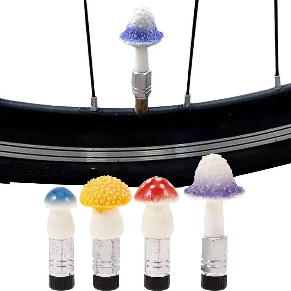 4Pcs With Conversion Head Tire Valve Covers Universal Fit Inflation Hole Protector  Vehicles Trucks