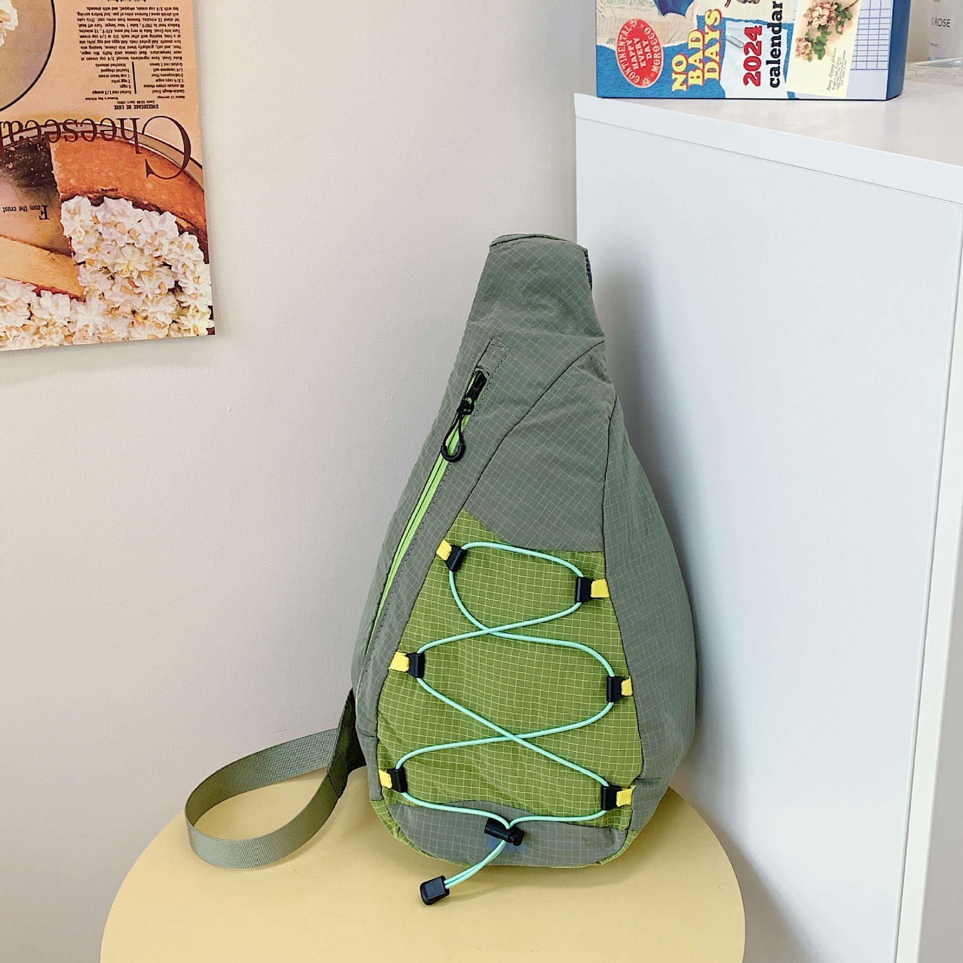 

Горная нагрудная сумка для активного отдыха, женская спортивная сумка-мессенджер для альпинизма, легкий маленький рюкзак для велоспорта, походов, лука и стрел зелёный