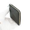 Indenya Inden Coin Purse F Coin Purse 08 Deerskin Black X Black Lacquer Gourd Pattern 1008-01-007