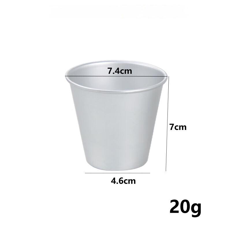 ZISIZ Small Cake Tart Pudding Jelly Molds