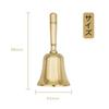 YFFSFDC Hand Bell, Call Bell, Hand-Wave Bell, Shop, Restaurant, Percussion Instrument, Reception Counter, Prayer, Lottery, Festival Supplies, Store Su