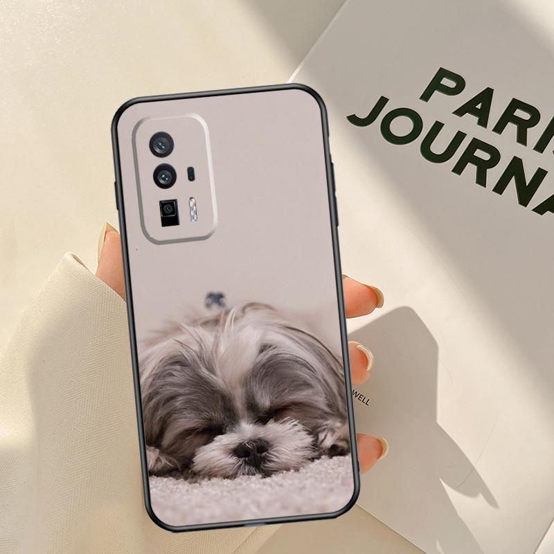 Shih Tzu Dog Case For Xiaomi 15 14 Ultra 13T 14T 15T Pro 17 Pro Max POCO X7 Pro X3 X5 X6 F5 F6 F7 F8 Coque