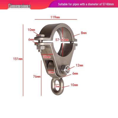 Stainless Steel Load-Bearing Swing Hanger