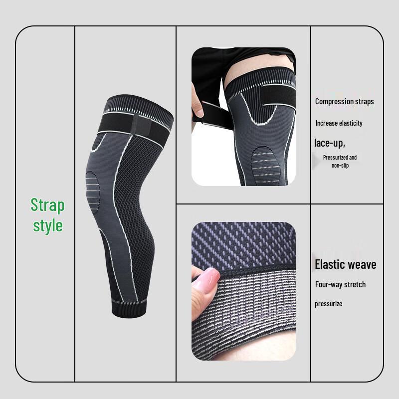 

Knitted Warm Full Leg Running Sleeve