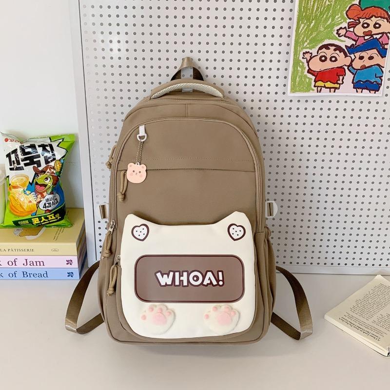 

Школьный рюкзак новый колледжский стиль свежий и милый контрастная цветная вставка рюкзак для учеников средней школы легкий дорожный рюкзак