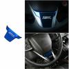 For Honda CR-V CRV 2017- Blue Inner Steering Wheel Decorative Cover Trim