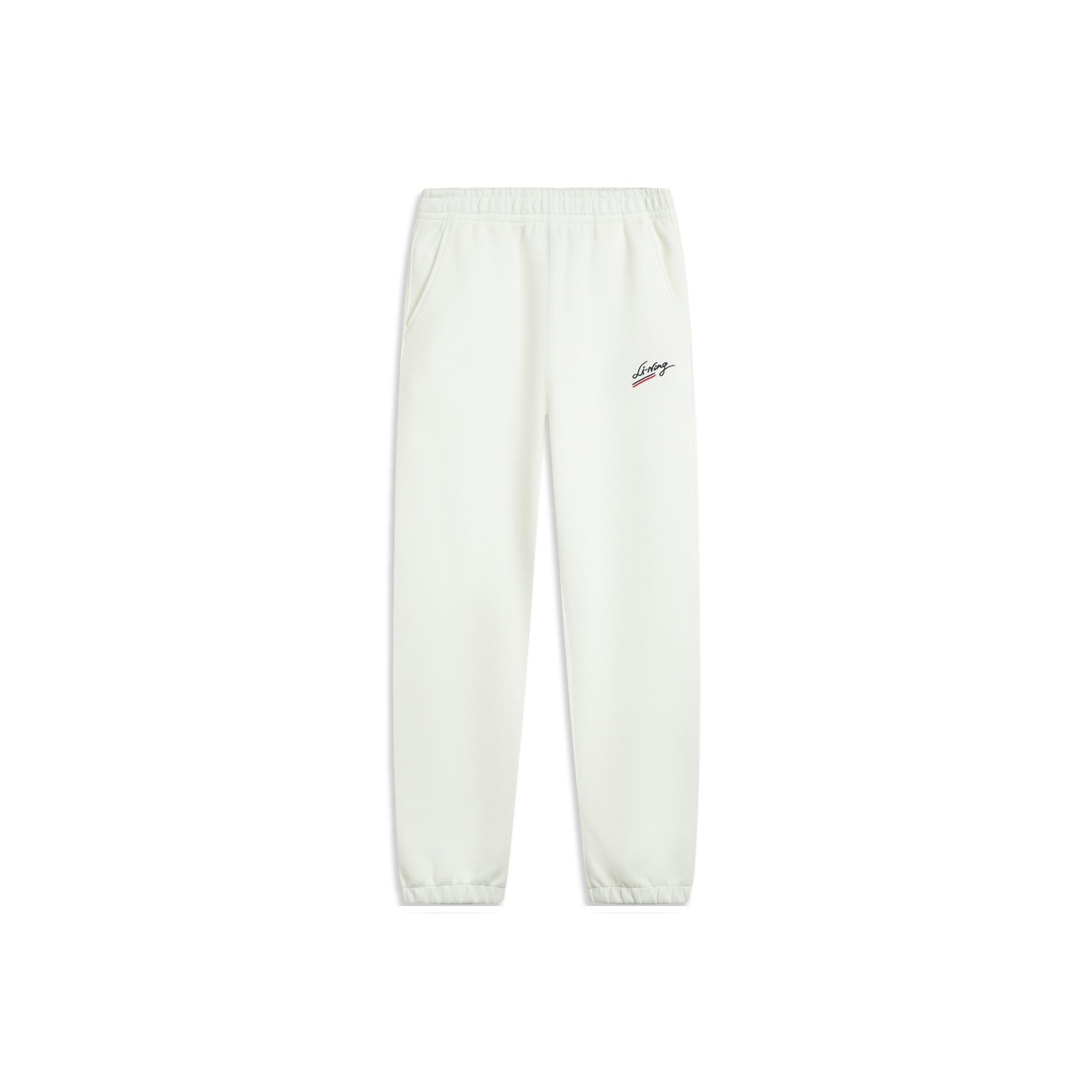 

Li Ning Серия Спортивный Стиль Вышивка Буквами Логотип Бренда Вязаные Спортивные Штаны Женские брюки AKLV836-1 XS