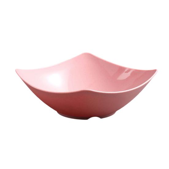 1Pc Disposable Square Serving Bowls Smooth Edges Party Snack Salad Bowl Heat-Resistant Versatile Serving Dish