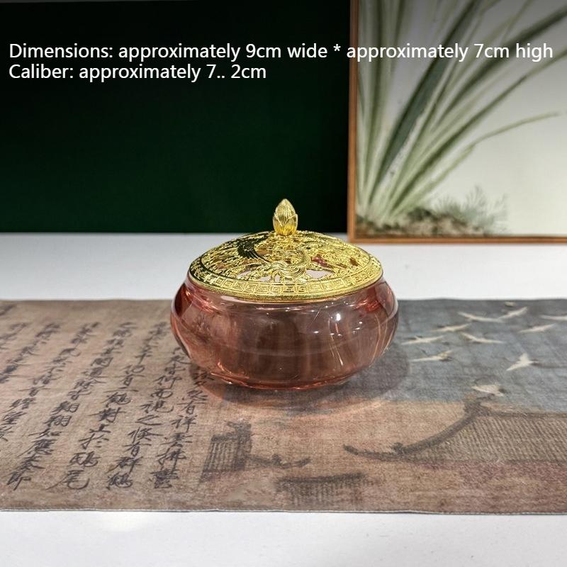 

Ancient-style Colored Glaze Incense Burner Cloisonne Fog White Color Offer To The Buddha Creative Sandalwood Burner Ornaments рубиново-красный