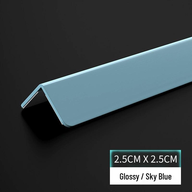 PVC Wall Corner Protection Strip - Anti-Collision Right Angle Edge for Living Room