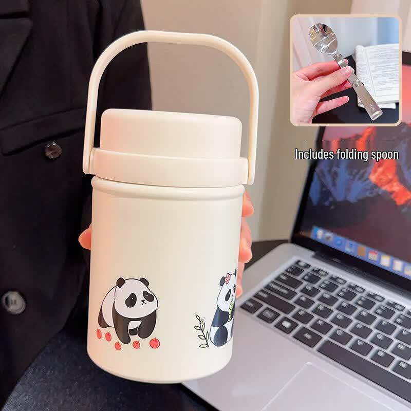 Line Dog Mini Insulated Food Jar with Spoon