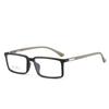 TR90 Anti-blue Light Square Prescription Eyeglasses for Women Men Myopia Lens Optical Spectacle 0 to -6 0