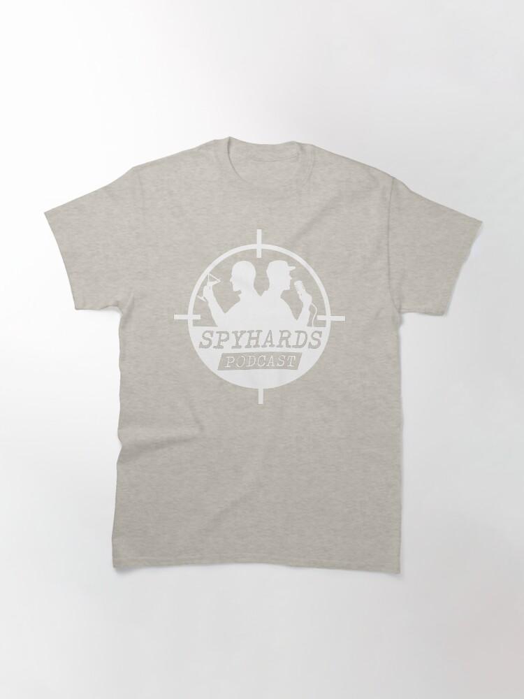 Jason Bourne SpyHards Logo (White) Classic T-Shirt